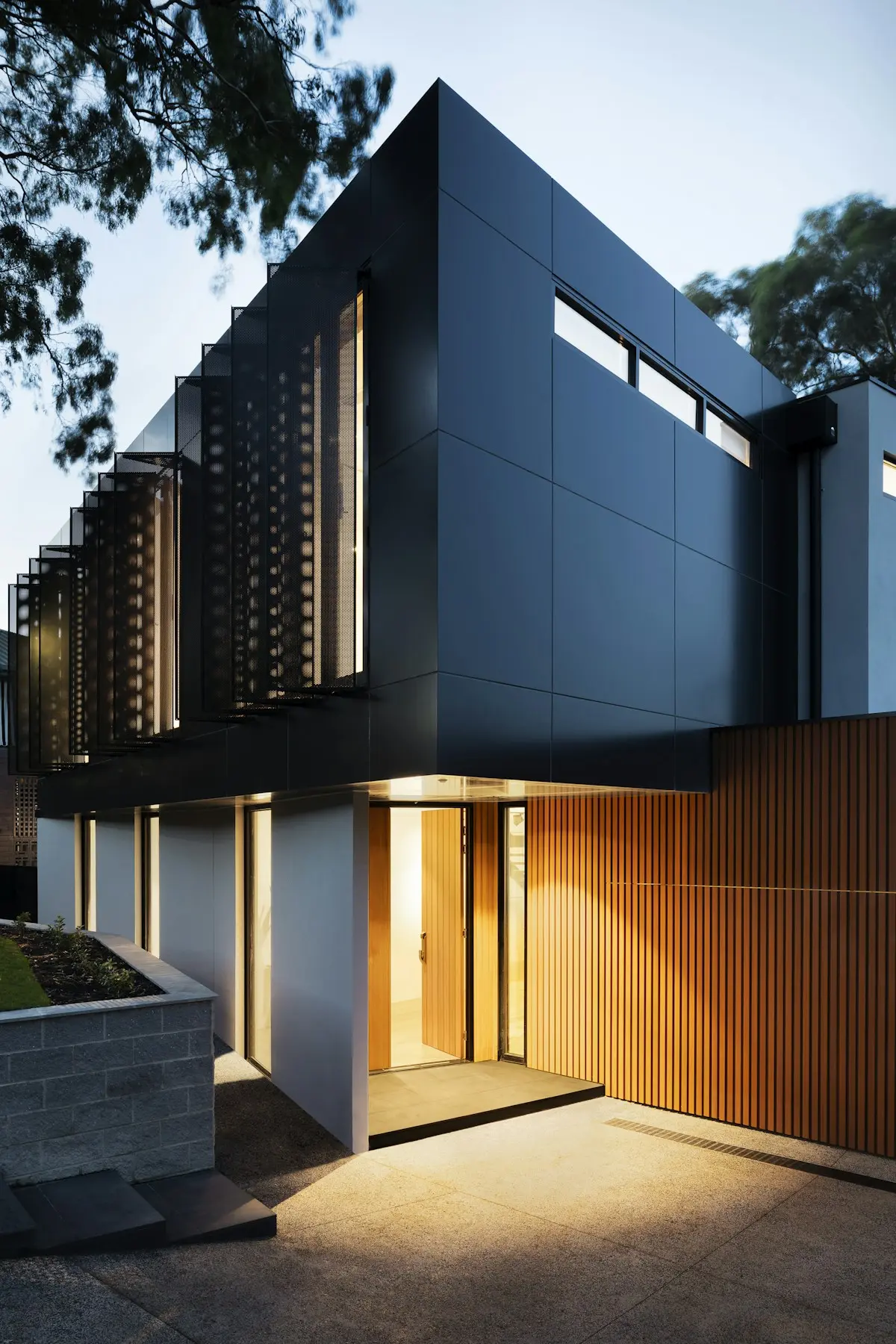Casa Pátio, Estudo de fachada — estudo conceitual