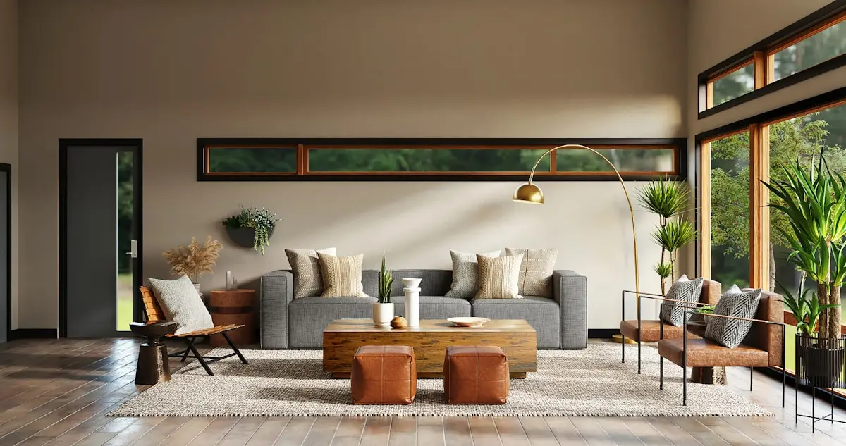 Living Horizonte, Revestimento mineral — estudo conceitual